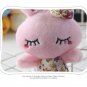 Cute Stuffed Plush Kitty Cat Bunny Rabbit Backpack Decoration Pendant KeyChain