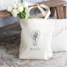 TOTE BAG CANVAS FLOWER POCKETS GREZ BRAND