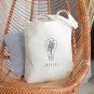 TOTE BAG CANVAS FLOWER POCKETS GREZ BRAND