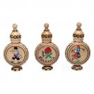 Bulgarian ROSE OIL OTTO Essence Perfume 2.1ml Wood Box Muskal Hand made Souvenir