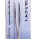 COSMETIC TWEEZERS WITH BEVELLED AND PRECISE PEAK, NICKEL SONNENSCHEIN – SOLINGEN