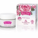 Night Face Cream ROSE With Pure Bulgarian Rose oil&Water 50ml Vit A Apricot oil