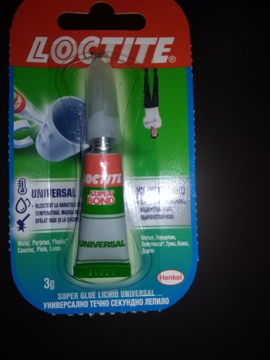 LOCTITE SUPER GLUE LIQUID UNIVERSAL EUmade Leather,Rubber,Wood,Metal