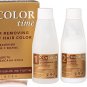 De COLOR time A system for removing color from permanently dyed hair Amonia free