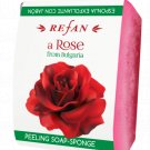 REFAN A Rose from Bulgaria PEELING SOAP-SPONGE 75 gr