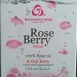 &acirc;��ROSE BERRY&acirc;�� NATURE Cream soap for Hands & Body 100% ROSE OIL & GOJI BERRY 100gr