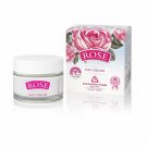 Day Face Cream ROSE With Pure Bulgarian Rose oil & Water 50ml Vit AE Jojoba oil