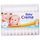 2X60pc BABY CREMA 100% Pure Cotton Baby Buds Safety Protector Clean Ear Eye Nose