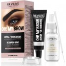 REVERS Cosmetics HENNA FOR EYEBROWS OH ! MY BROW 2.0 BLACK with argan oil