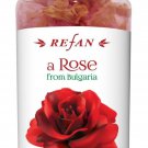 Refan "A Rose from Bulgaria" 250 gr. Bath salts with rose petals. Refan "A Rose from Bulgaria" 250 gr. Bath salts with rose petals.
