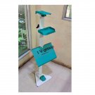 Soap sanitizer dispenser stand Touch free foot operated Floor Stand