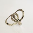 Doble silver ring