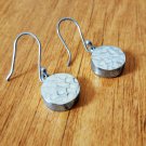 Silver earrings