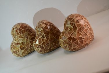 Mosaic hearts