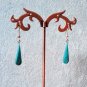 Silver earrings