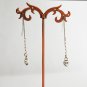 Silver heart earrings