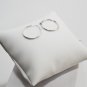Silver earrings