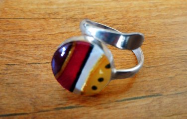 Silver pendant & ring