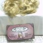 Doll Wig "Sandy" by Trendcrafts: NIP Sz 9, Blonde Shoulder Length Hair