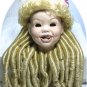 Monique Lt. Blonde Doll Wig:  Sz 14/15, Masses of Tight Long Curls
