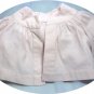 Pink Pique Baby Coat:  Vintage Piece with Scalloped Accents