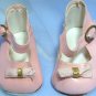 Doll Shoes in Pretty Pink Patent:  Sz 6 or 7? Mary Janes, Need Some Perking Up
