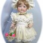 K*R (SIMON & HALBIG) 122 Reprduction All Porcelain Doll: Lavish Spring Outfit