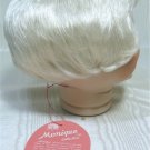 Monique Doll Wig "Grandpa":  Sz 14-15, White, NIB **