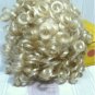 Playhouse Doll Wig "Heather": Sz 14-15 Pale Blonde and Curly, NIB