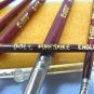 Set of 6 Evans Paint Brushes for Fine Painting Dolls: Sable, English Made
