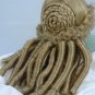Blonde Monique Wig, Sz 8-9, Long Curls for Antique Reproduction Doll