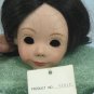 Dollspart #01017 Dark Brown Doll Wig; Sz 10, Center Part