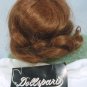 Dollspart 01017 Sz 8 Doll Wig: Auburn Center Part with Curly Ends