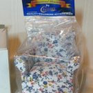 Pretty Print Upholstered Side Chair, 1:12, NIB, from Classic/International Miniatures