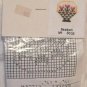 ***Petit Point Miniatures Kit:  Wee Treasures from New England Pillow: Flower Basket Design