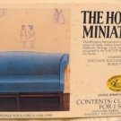 House of Miniatures' Kit:  Chippendale Sofa, NOS, NIB, for You to Make