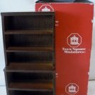 Town Square Miniatures' "Walnut Tone" Bookshelves/Store Shelves, NIB, NOS