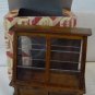 ***Wood Tone Display Case for Miniature Store or Shop, NIB, NOS