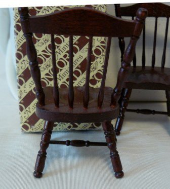 Early American Style Dining/Kitchen Chair from Concord Miniatures, NIB, NOS, Set Available