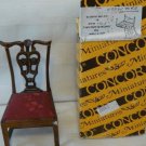 Single Side Chair, Beautiful Back, Concord Miniatures, NOS, NIB
