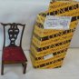 Single Side Chair, Beautiful Back, Concord Miniatures, NOS, NIB