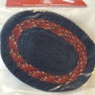 Town Square Miniatures' Braided Rug, Area Rug Size for Dollhouse, NIP, NOS