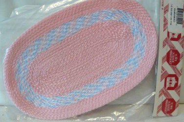 *Town Square Miniatures' Braided Rug, Room Size for Dollhouse, NIP, NOS