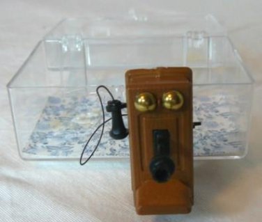 Chrysenbon Old-Fashioned Wall Phone, Movable Earpiece, NOS