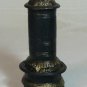 Old-fashioned Black Stove w/Gold Accents, NOS