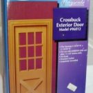 Houseworks Crossbuck Exterior Door, Playscale 1:6/Fashion Doll Component,NOS/NIB