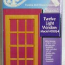 *****Houseworks Twelve Light Window, Model #95024, Playscale 1:6, NIB/NOS