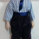 All Porcelain Man/Father Dollhouse Miniature, NOS
