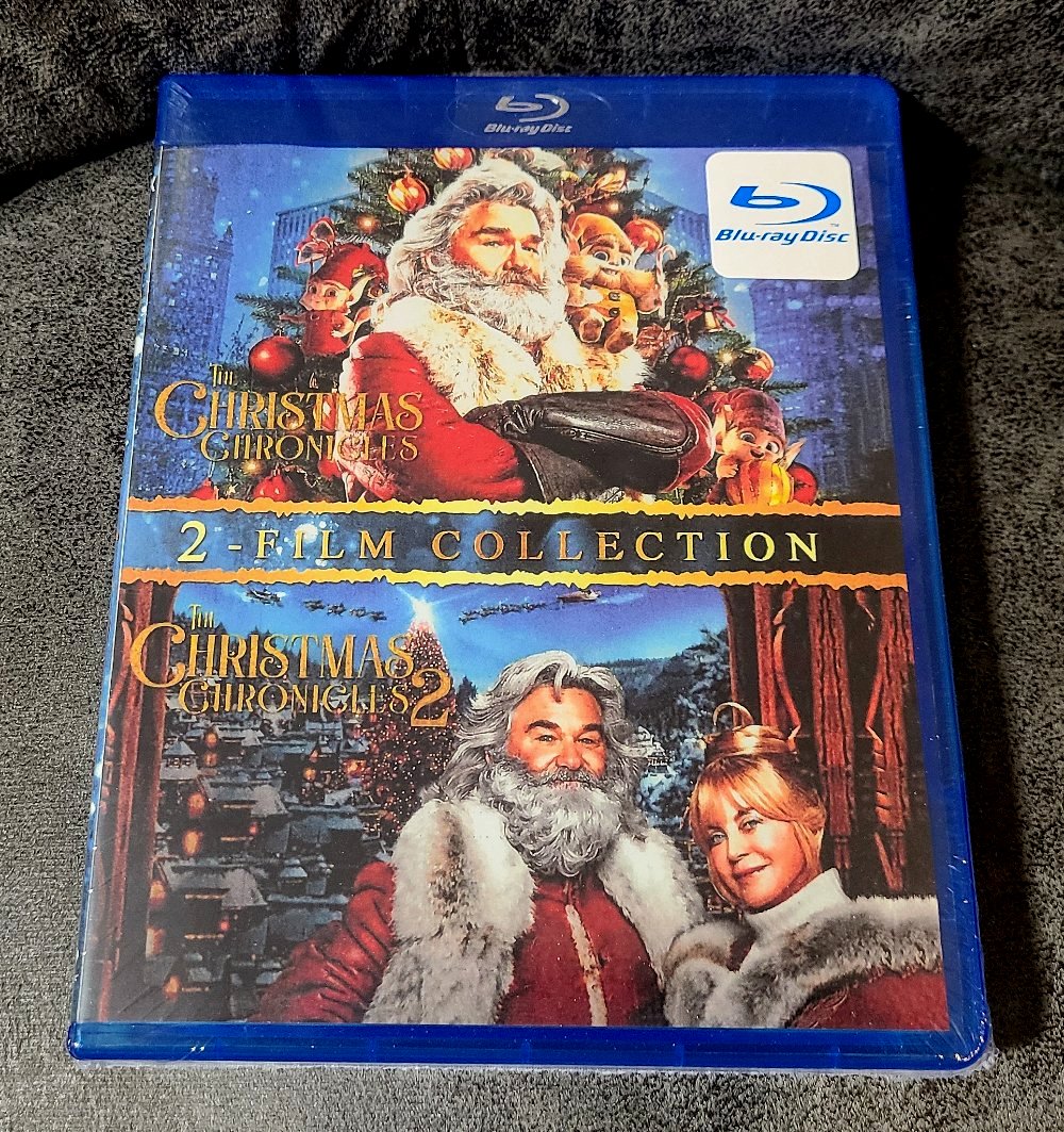 Christmas Chronicles 1 & 2 Blu-ray Movies Kurt Russell New
