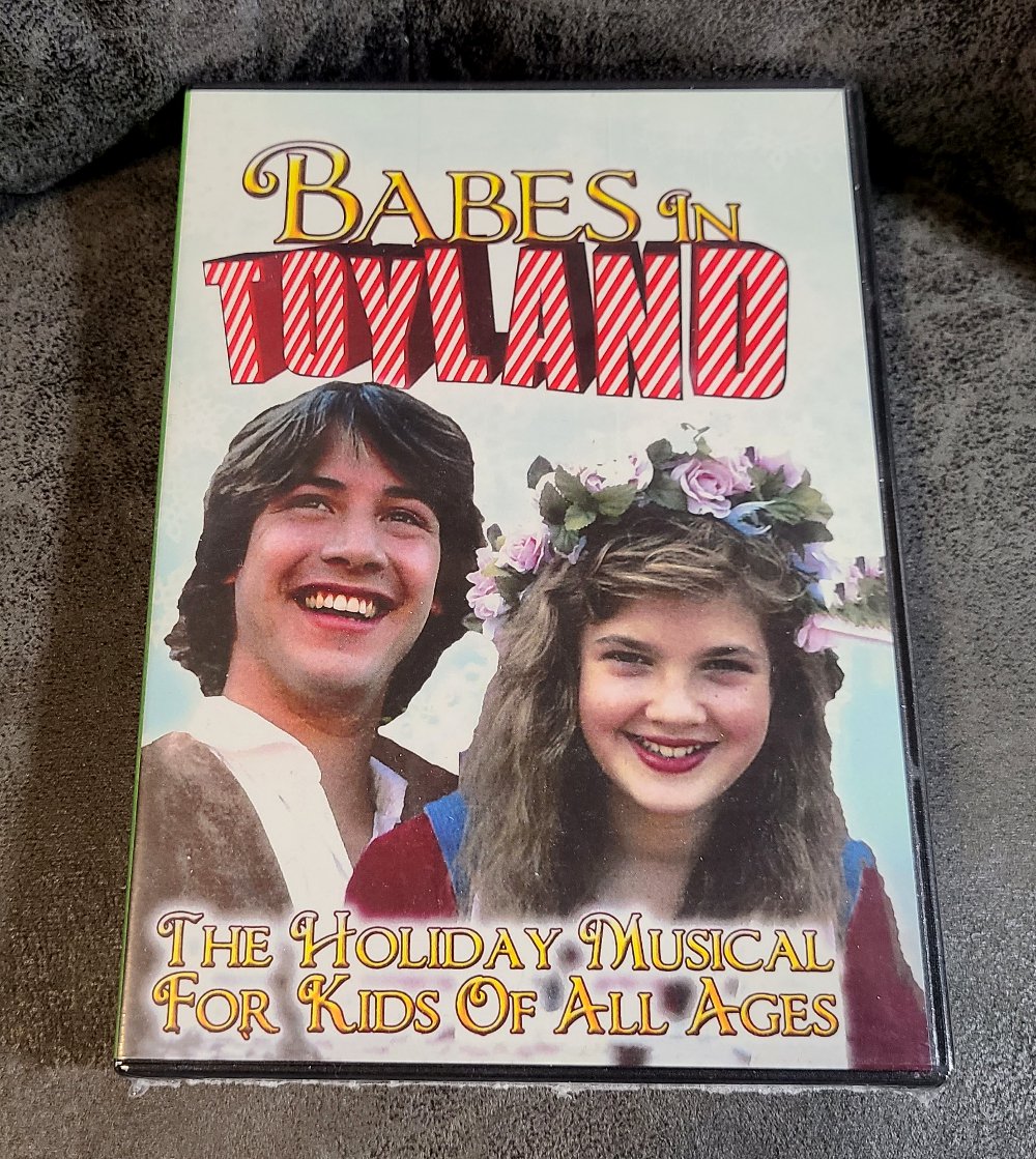 Babes In Toyland 1986 DVD Drew Barrymore Christmas Musical
